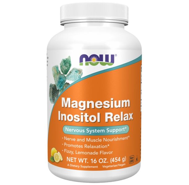 NOW Foods - Magnesium Inositol Relax Powder (76 дози)