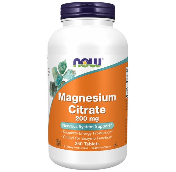 NOW Foods - Magnesium Citrate 200 mg