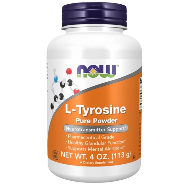 NOW Foods - L-Tyrosine Powder (323 дози)