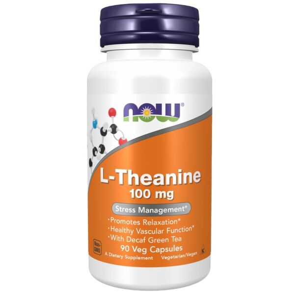 NOW Foods - L-Theanine 100 mg (90 дози)