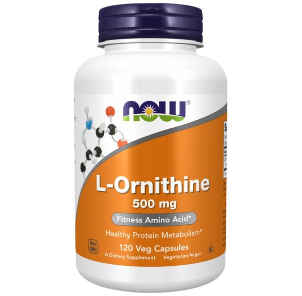 NOW Foods - L-Ornithine 500 mg (40 дози)