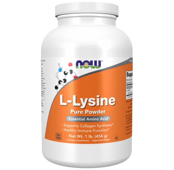 NOW Foods - L-Lysine Powder (822 дози)