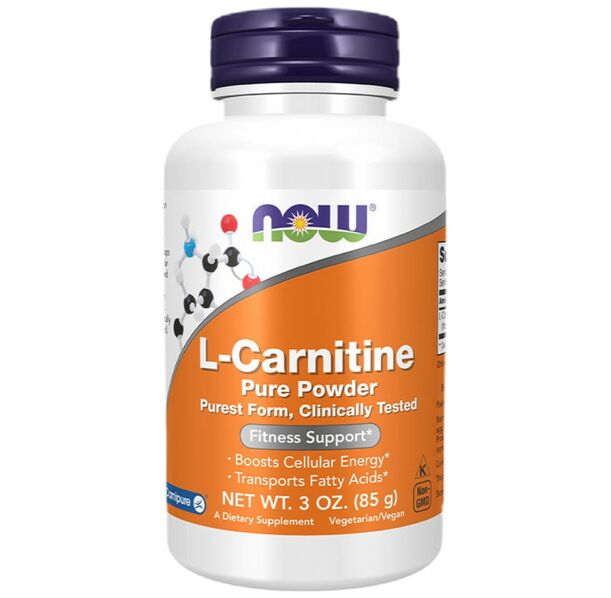 NOW Foods - L-Carnitine Powder | as CarniPure (89 дози)