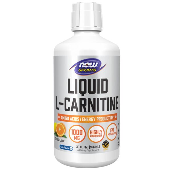 NOW Foods - L-Carnitine Liquid 1000 mg (64 дози)