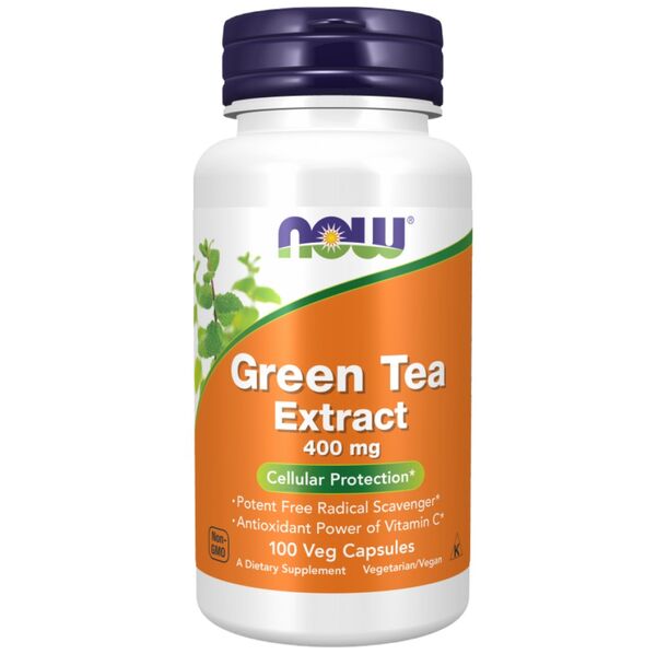 NOW Foods - Green Tea Extract 400 mg (100 дози)