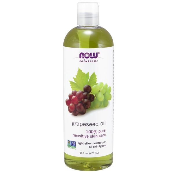 NOW Foods - Grapeseed Oil | 100% Pure Sensitive Skin Care