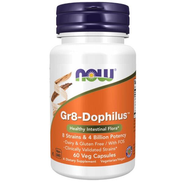 NOW Foods - Gr8-Dophilus™ (60 дози)