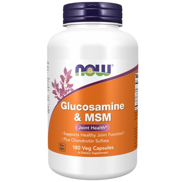 NOW Foods - Glucosamine & MSM (90 дози)
