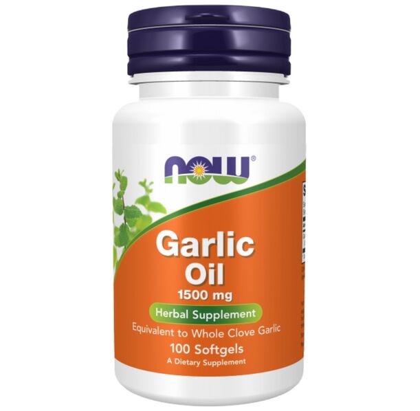NOW Foods - Garlic Oil 1500 mg (33 дози)