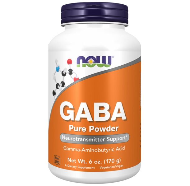 NOW Foods - GABA Powder (340 дози)