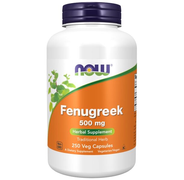 NOW Foods - Fenugreek 500 mg (125 дози)