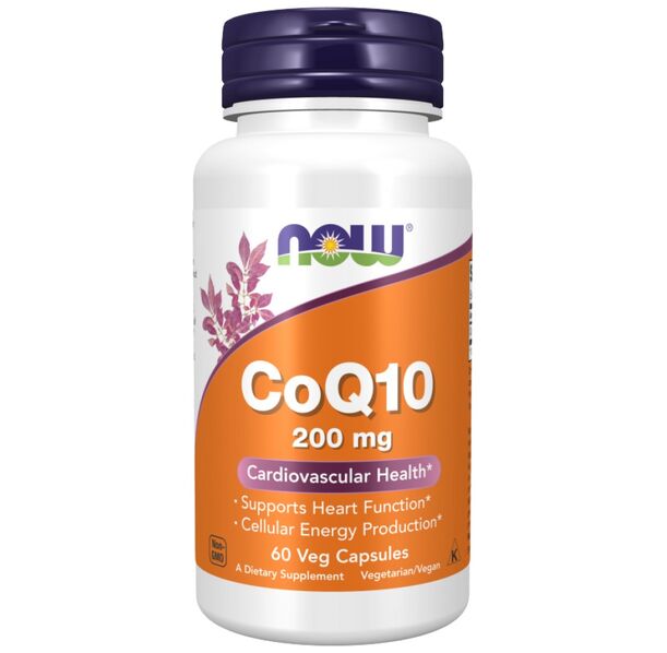 NOW Foods - CoQ10 200 mg (60 дози)