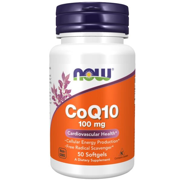 NOW Foods - CoQ10 100 mg (50 дози)