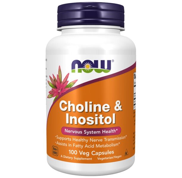 NOW Foods - Choline & Inositol 500 mg (100 дози)