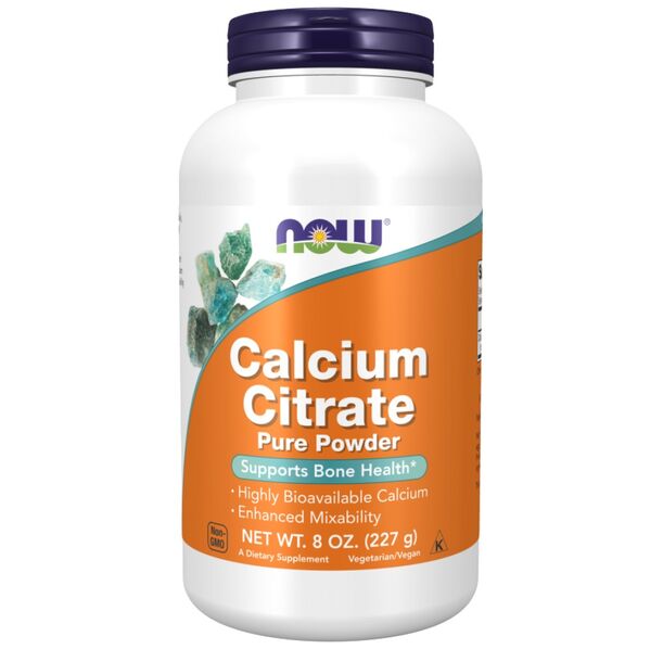 NOW Foods - Calcium Citrate Powder (76 дози)