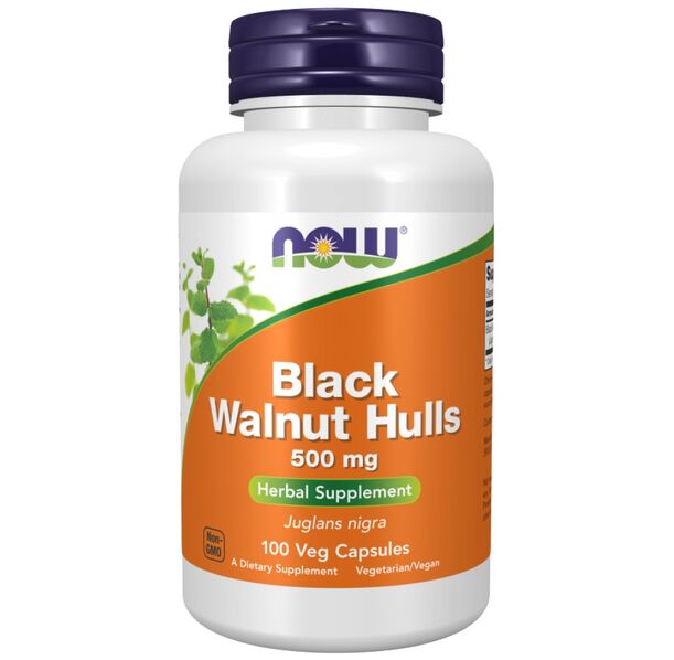NOW Foods - Black Wallnut Hulls 500 mg