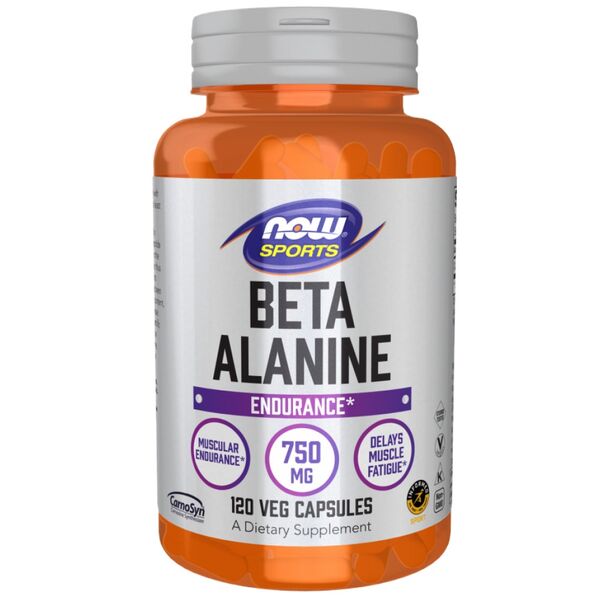 NOW Foods - Beta-Alanine 750 mg | CarnoSyn® (40 дози)