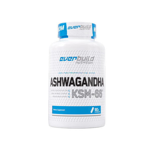 EVERBUILD - Ashwagandha KSM-66 / 90 Caps (90 дози)