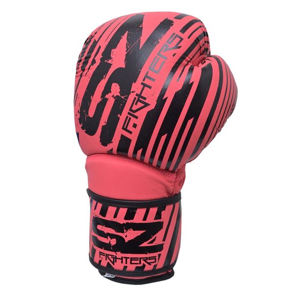 SZ Fighters - Боксови ръкавици Естествена кожа - Plasma 2.0 - Red/Black​