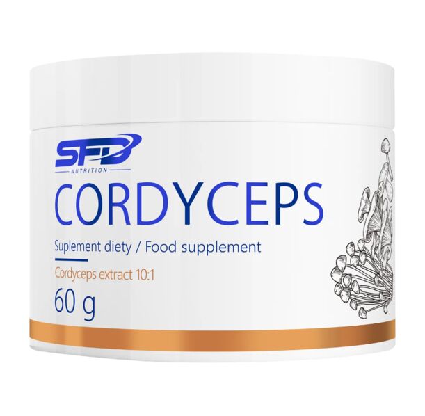 SFD Cordyceps Powder - Кордицепс, Разфасовка 60g