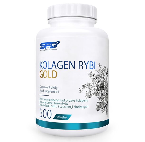 SFD Collagen Fish Gold - Колаген, Разфасовка 500 tabs