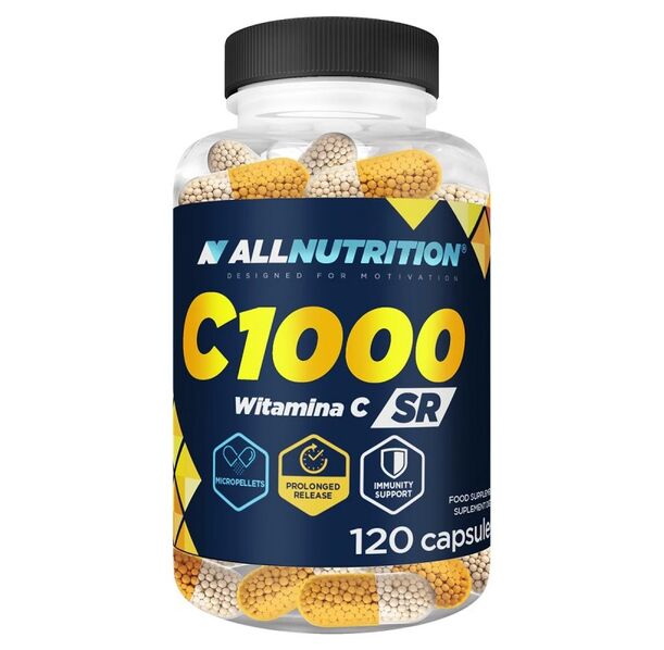 Allnutrition Vitamin C 1000 SR - Витамин C, Разфасовка 120 caps