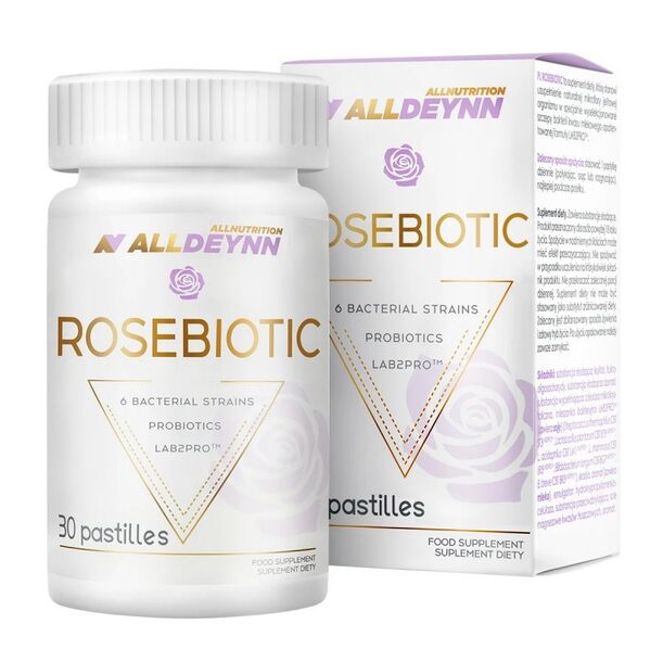 Allnutrition AllDeynn Rosebiotic - Пробиотик за Жени, Разфасовка 30 lozenges