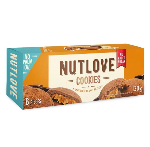 Allnutrition NutLove Cookie - Chocolate Peanut Butter - Диетичен Десерт, Разфасовка 0.130kg