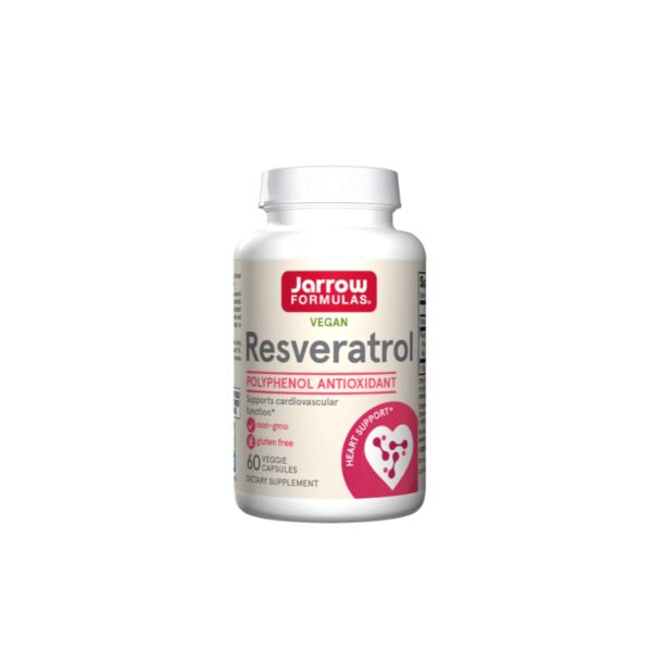 Jarrow Formulas Resveratrol 100mg - Ресвератрол, Разфасовка 60 caps