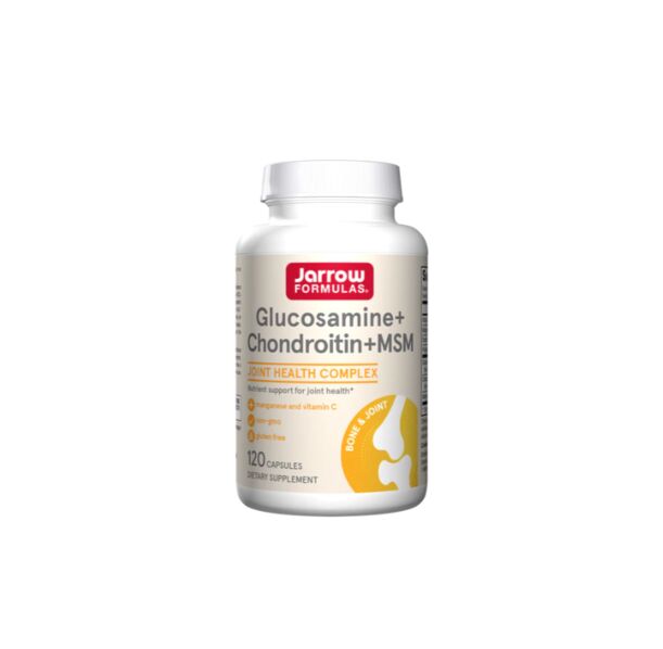 Jarrow Formulas Glucosamine Chondroitin MSM - Глюкозамин Хондроитин МСМ, Разфасовка 120 caps