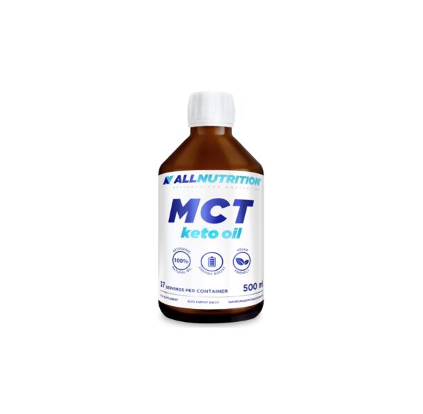 Allnutrition MCT Keto Oil - Средноверижни триглицериди, Разфасовка 500ml