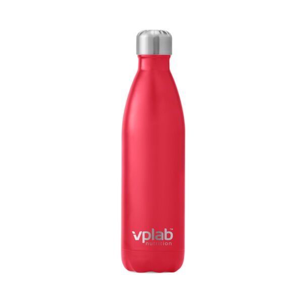 VPLab Metal Water Bottle - Raspberry - Бутилка За Вода, Цвят Малина, Разфасовка 500ml