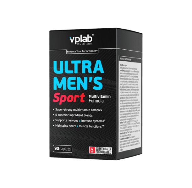 VPLab Ultra Men`s Sport Multivitamin - Мултивитамини, Разфасовка 90 caps