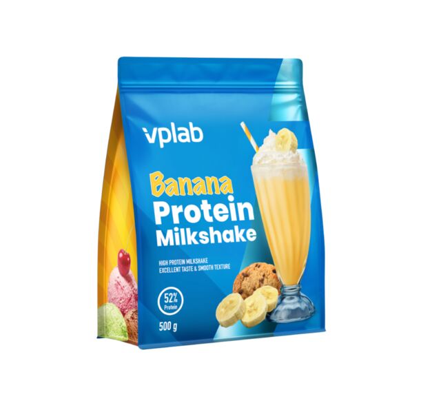VPLab Protein Milkshake - Суроватъчен Протеин, Разфасовка 500g
