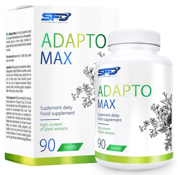 SFD Adapto Max - Антиоксидант, Разфасовка 90 tabs