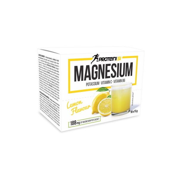 Proteini.SI Magnesium + Vit C & Vit B6 - Магнезий с Витамин C и B, Разфасовка 15g