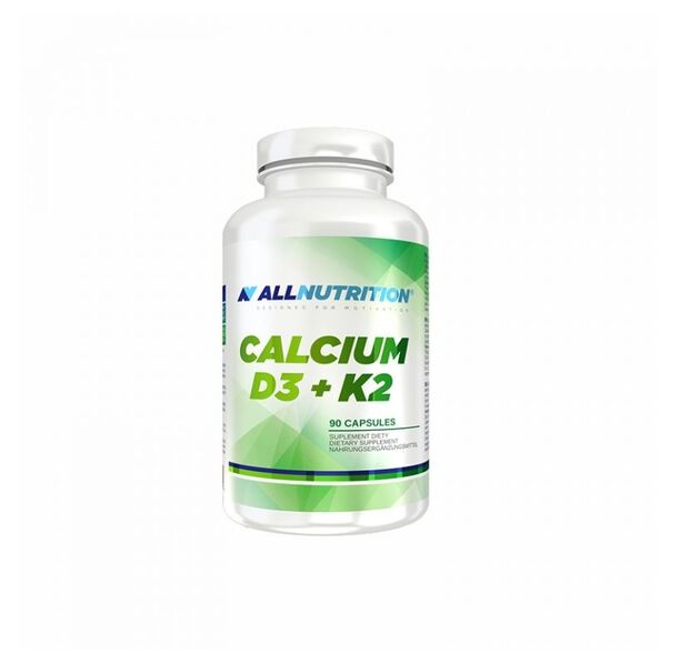 Allnutrition Calcium D3 + K2 - Калций, Витамамин Д и К, Разфасовка 90 caps