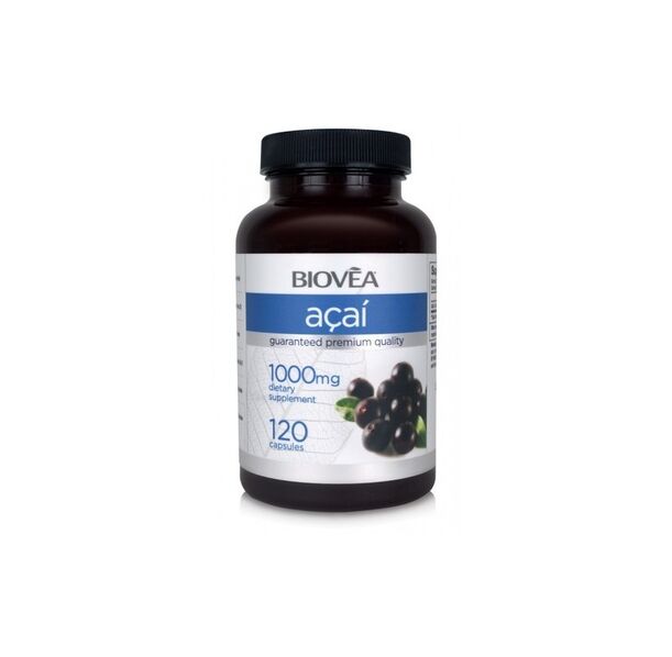 Biovea Acai Berry 1000mg - Акай, Разфасовка 120 caps