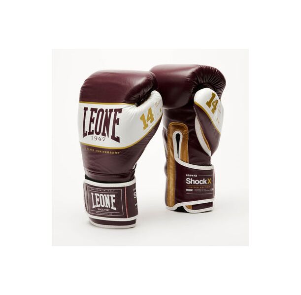Leone - SHOCK X BOXING GLOVES GN047X /  Bordeoux