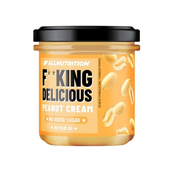 AllNutrition F**king Delicious Peanut Cream  - Фъстъчен крем, Разфасовка 350g