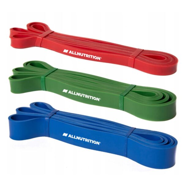 AllNutrition Power Band Set - 3 Bands - Ластици за Тренировка, Материал Гума