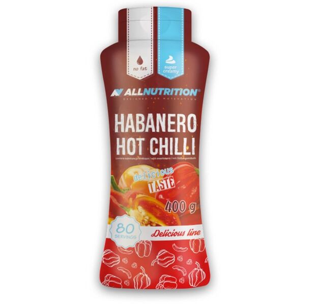 Allnutrition Sauce Habanero Hot Chilli - Диетичен Сос, Разфасовка 400g