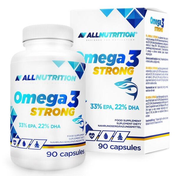 Allnutrition Omega 3 Strong - Омега, Разфасовка 90 caps