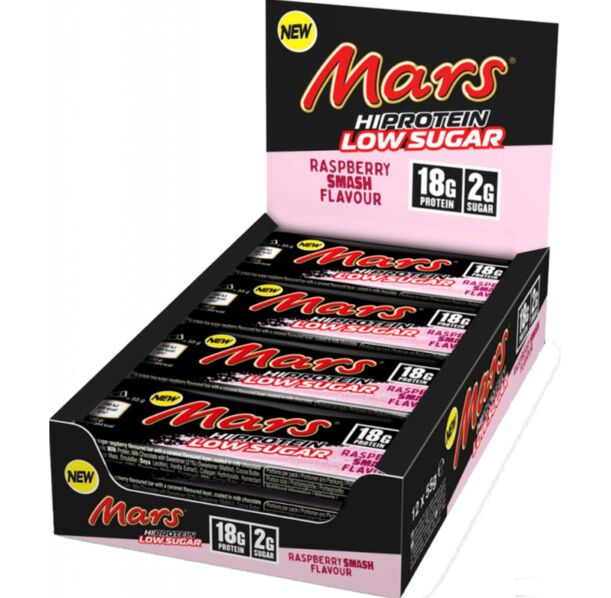 Mars Hi Protein Bar Low Sugar - Milk Chocolate Raspberry - Протеинов Бар