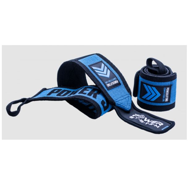 Power System Wrist Wraps Extreme - Blue - Накитници, Цвят Син