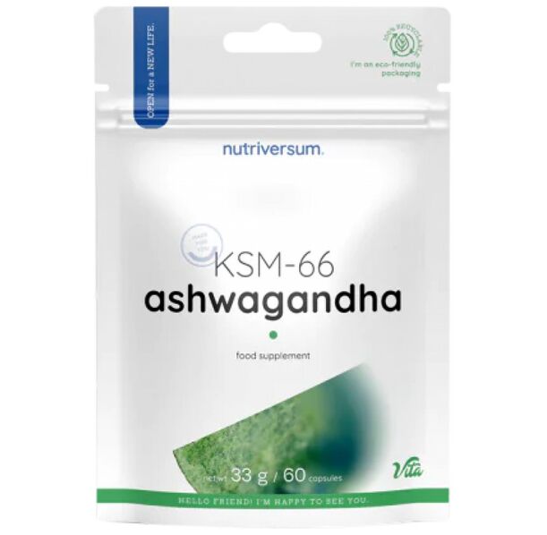 Nutriversum - KSM-66 Ashwagandha 245 mg (60 дози)