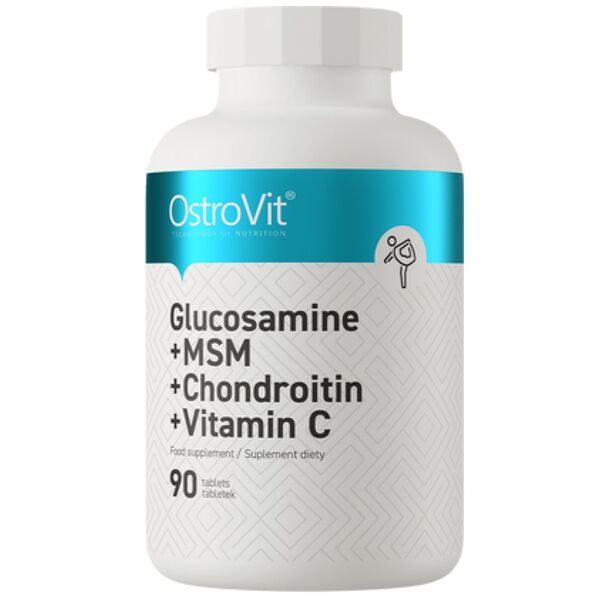 OstroVit - Glucosamine + MSM + Chondroitin + Vitamin C (45 дози)