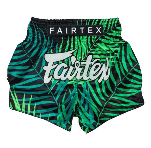 Шорти - Fairtex Muay Thai Shorts Tropical BS1945 - Green