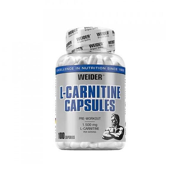 WEIDER L-Carnitine Capsules - 100 caps