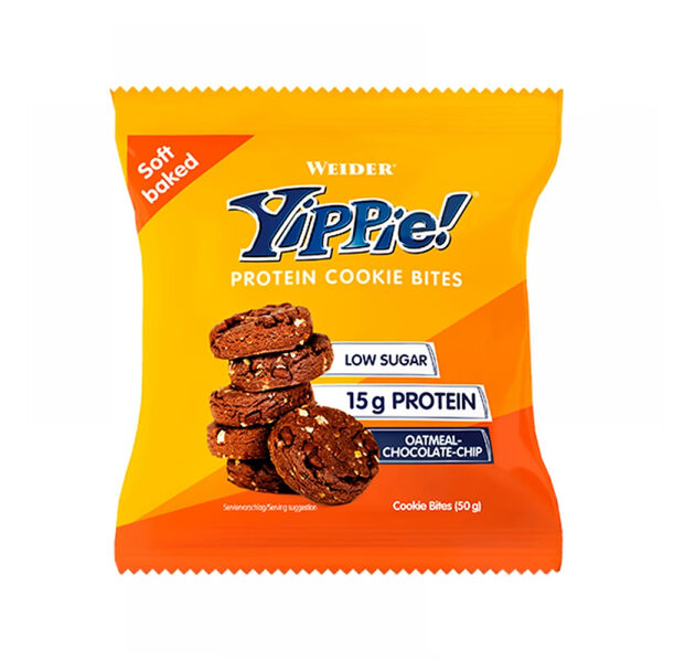 WEIDER YIPPIE Protein cookie bites - 50 gr